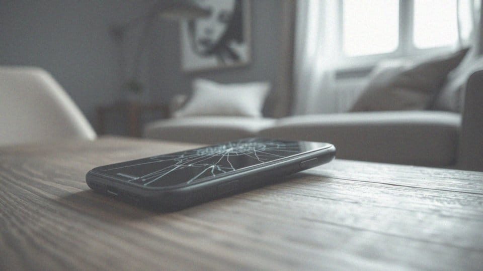 Jakie są typowe uszkodzenia szybki w telefonach?