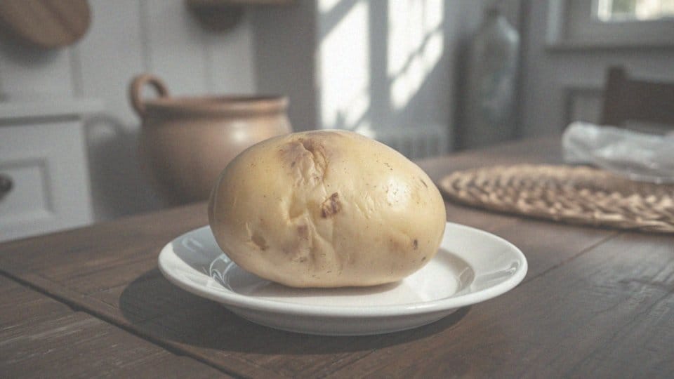 Ile waży średnia ugotowana sztuka ziemniaka?
