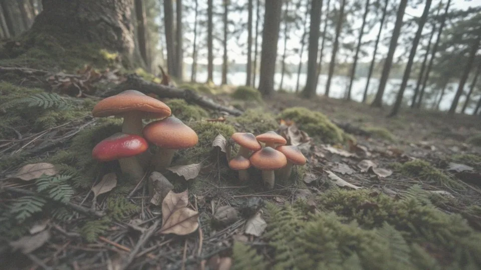 Gdzie są najlepsze okolice do grzybobrania, np. Jezioro Szczytno?