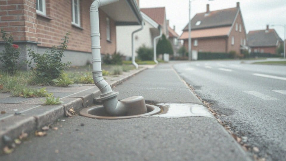 Kto ponosi koszty podłączenia rynien do kanalizacji deszczowej?