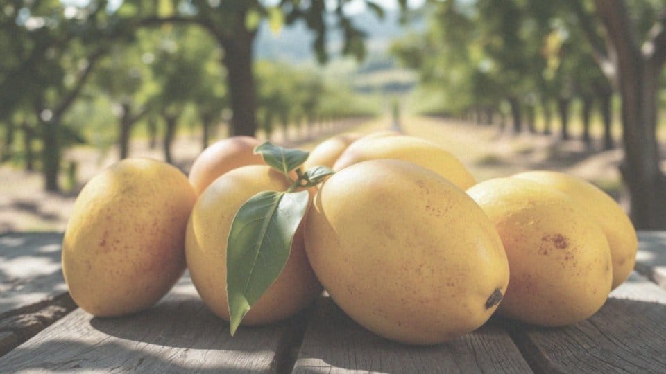 Co wyróżnia mango jako żółty owoc egzotyczny?