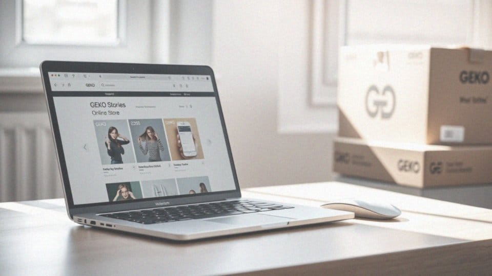 Jak zamówić produkty w sklepie internetowym GEKO?