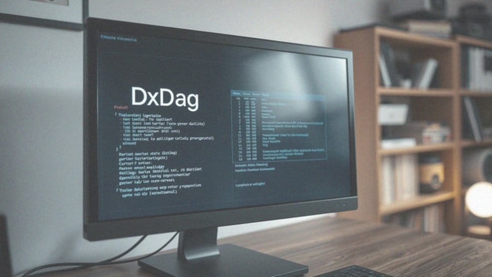 Jakie informacje można uzyskać za pomocą aplikacji DxDiag?
