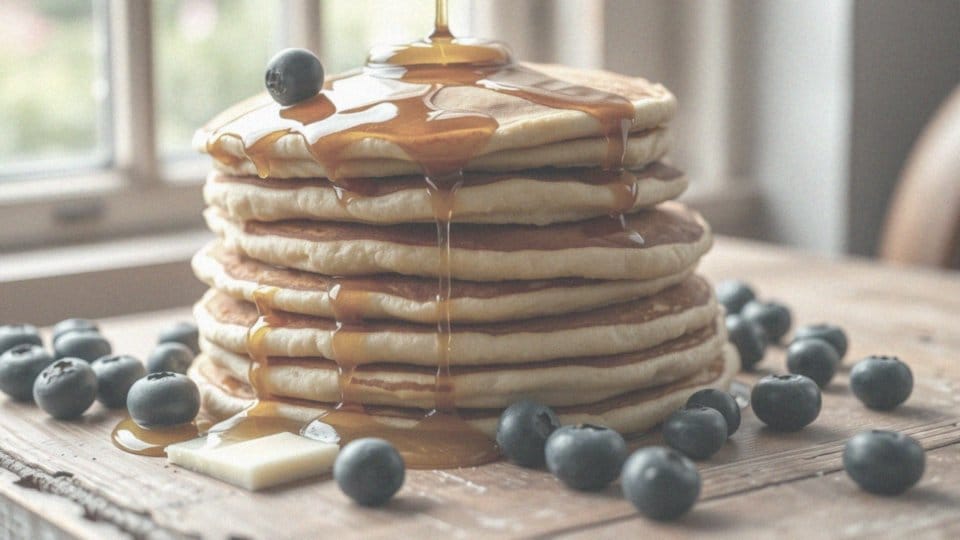 Amerykańskie pankejki przepis – idealnie puszyste placki