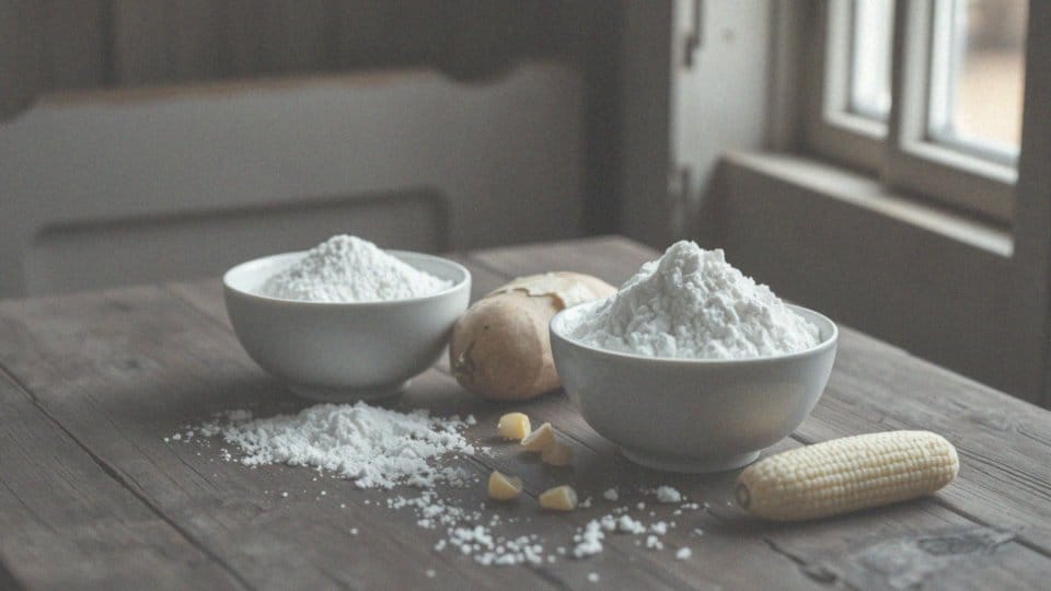Skrobia kukurydziana a mąka ziemniaczana – porównanie właściwości i zastosowań